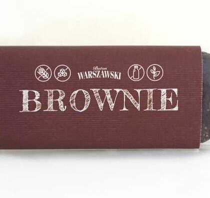 BATON BROWNIE BEZGLUTENOWY 50 g - WARSZAWSKI