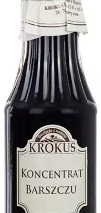 BARSZCZ CZERWONY BEZGLUTENOWY KONCENTRAT 280 ml - KROKUS