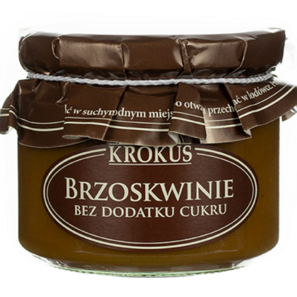BRZOSKWINIE BEZ DODATKU CUKRÓW 310 g - KROKUS