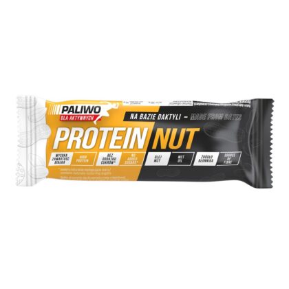 BATON PROTEINOWY ORZECHOWY Z OLEJEM MCT 50 g - PALIWO DLA AKTYWNYCH