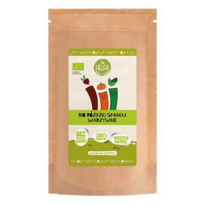 RÓŻDŻKI SMAKU WARZYWNE (LIOFILIZOWANE WARZYWA) BIO (9 x 2 g) 18 g - HELPA
