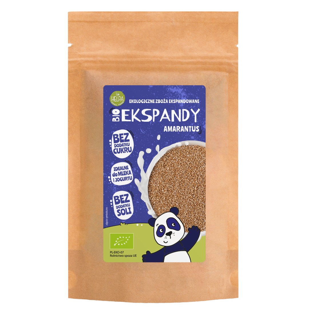 AMARANTUS EKSPANDOWANY BIO 100 g - HELPA