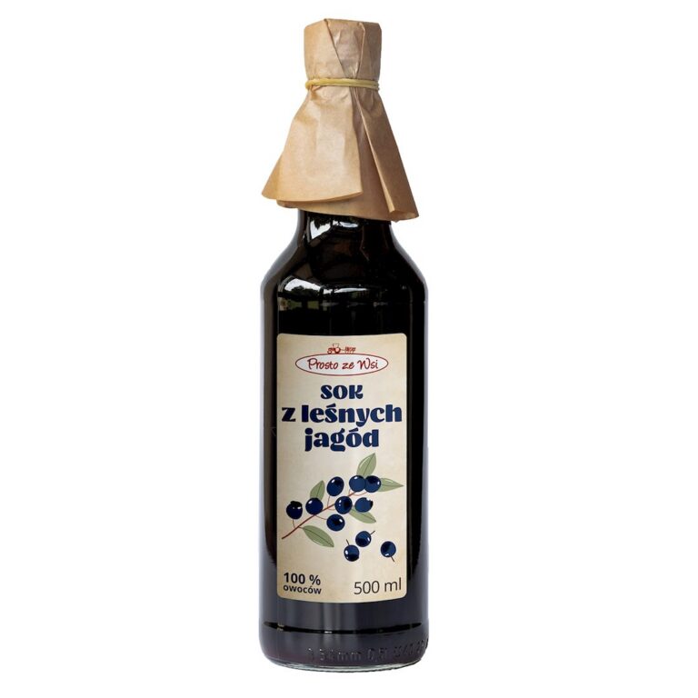 SOK JAGODOWY NFC 500 ml - PROSTO ZE WSI