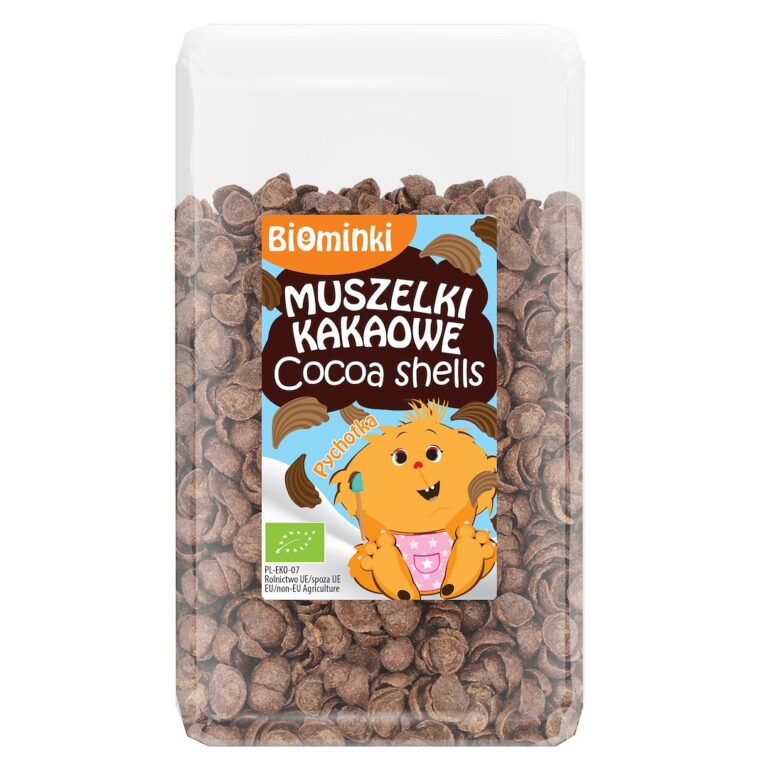 MUSZELKI KAKAOWE BIO 300 g - BIOMINKI