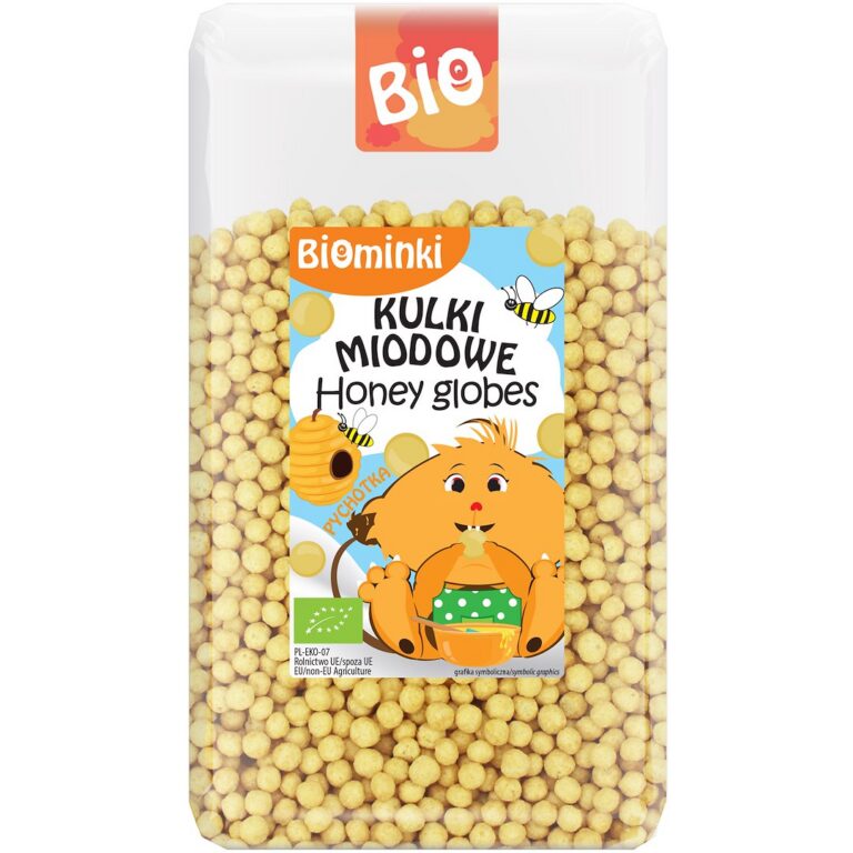 KULKI MIODOWE BIO 300 g - BIOMINKI