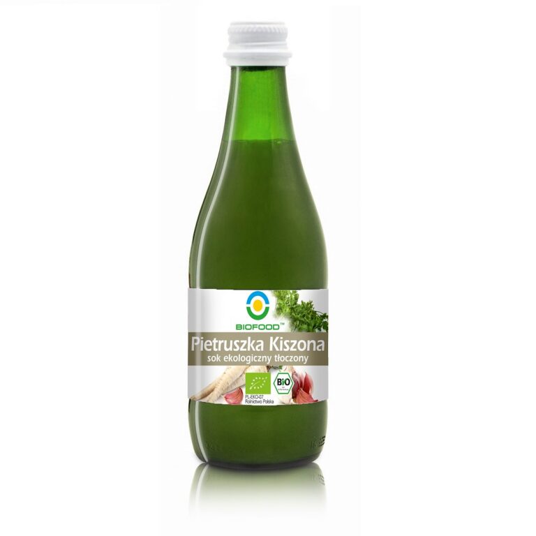 SOK Z PIETRUSZKI KISZONEJ Z CZOSNKIEM NFC BEZGLUTENOWY BIO 300 ml - BIOFOOD