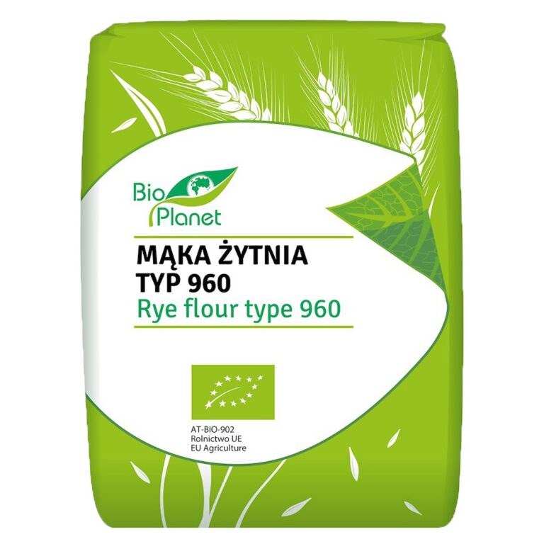 MĄKA ŻYTNIA TYP 960 BIO 1 kg - BIO PLANET