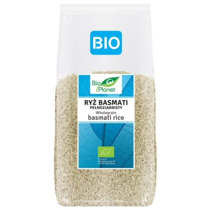 RYŻ BASMATI PEŁNOZIARNISTY BIO 500 g - BIO PLANET