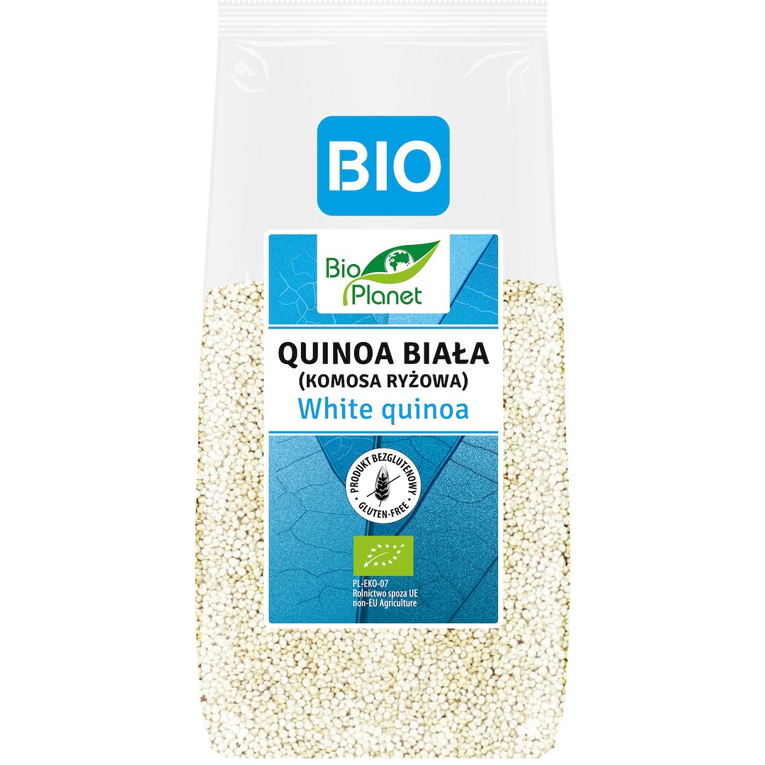 QUINOA BIAŁA (KOMOSA RYŻOWA) BEZGLUTENOWA BIO 250 g - BIO PLANET