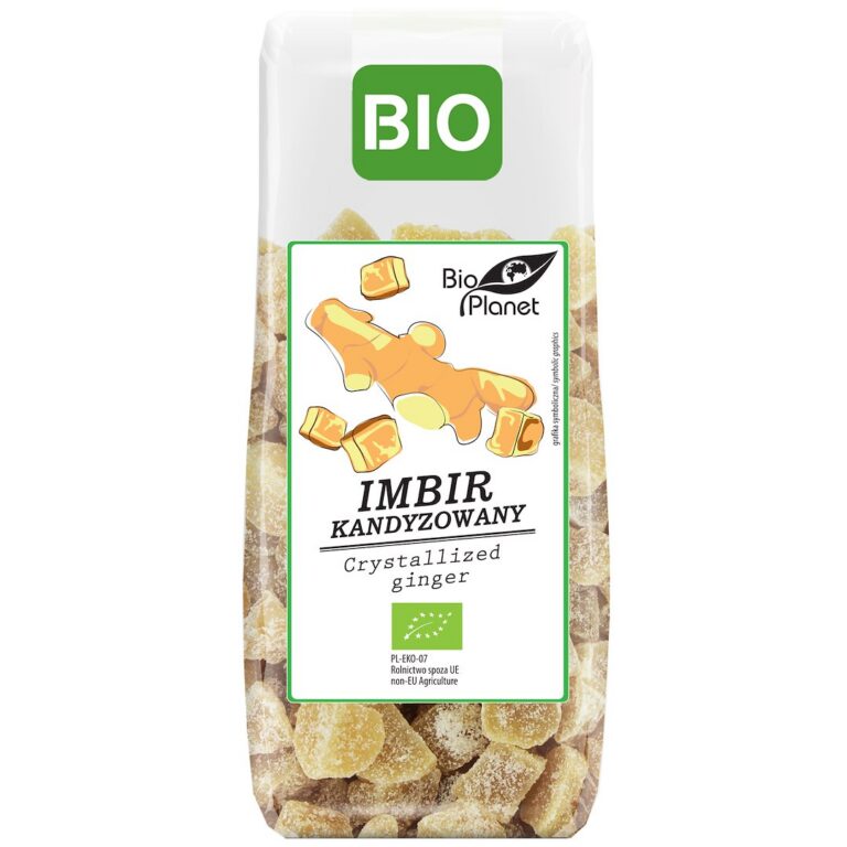 IMBIR KANDYZOWANY BIO 100 g - BIO PLANET