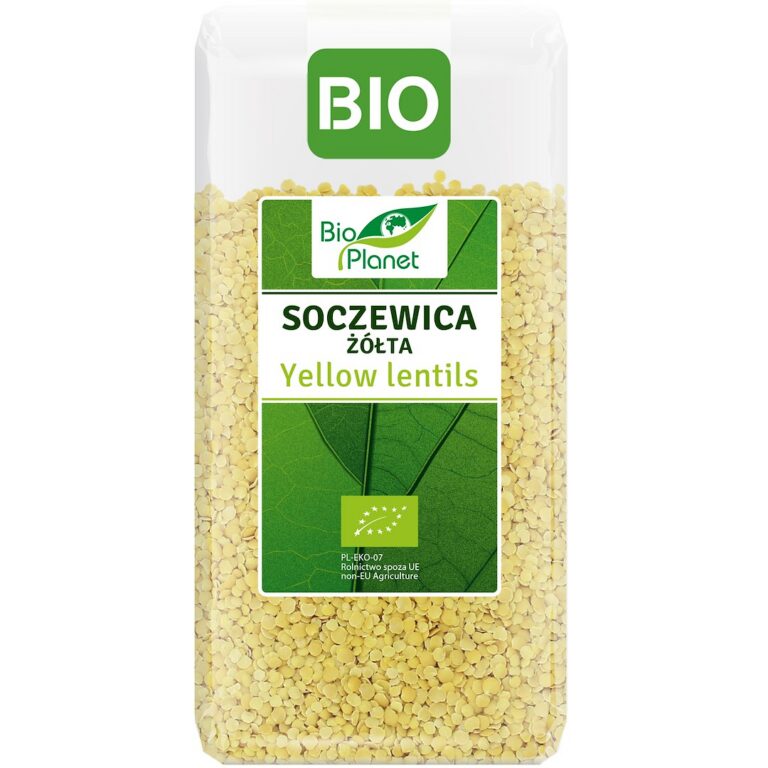 SOCZEWICA ŻÓŁTA BIO 400 g - BIO PLANET