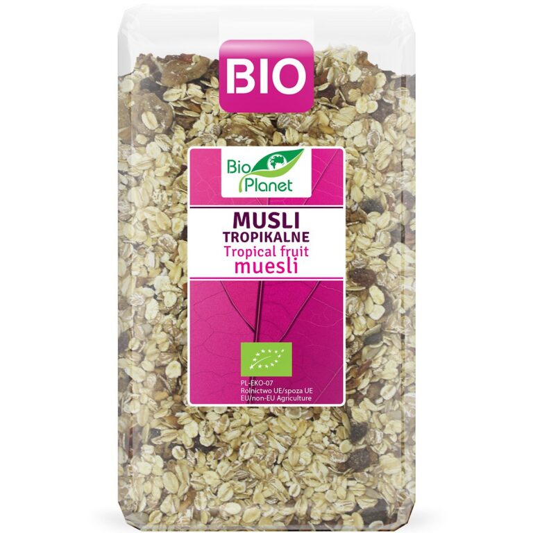 MUSLI TROPIKALNE BIO 600 g - BIO PLANET