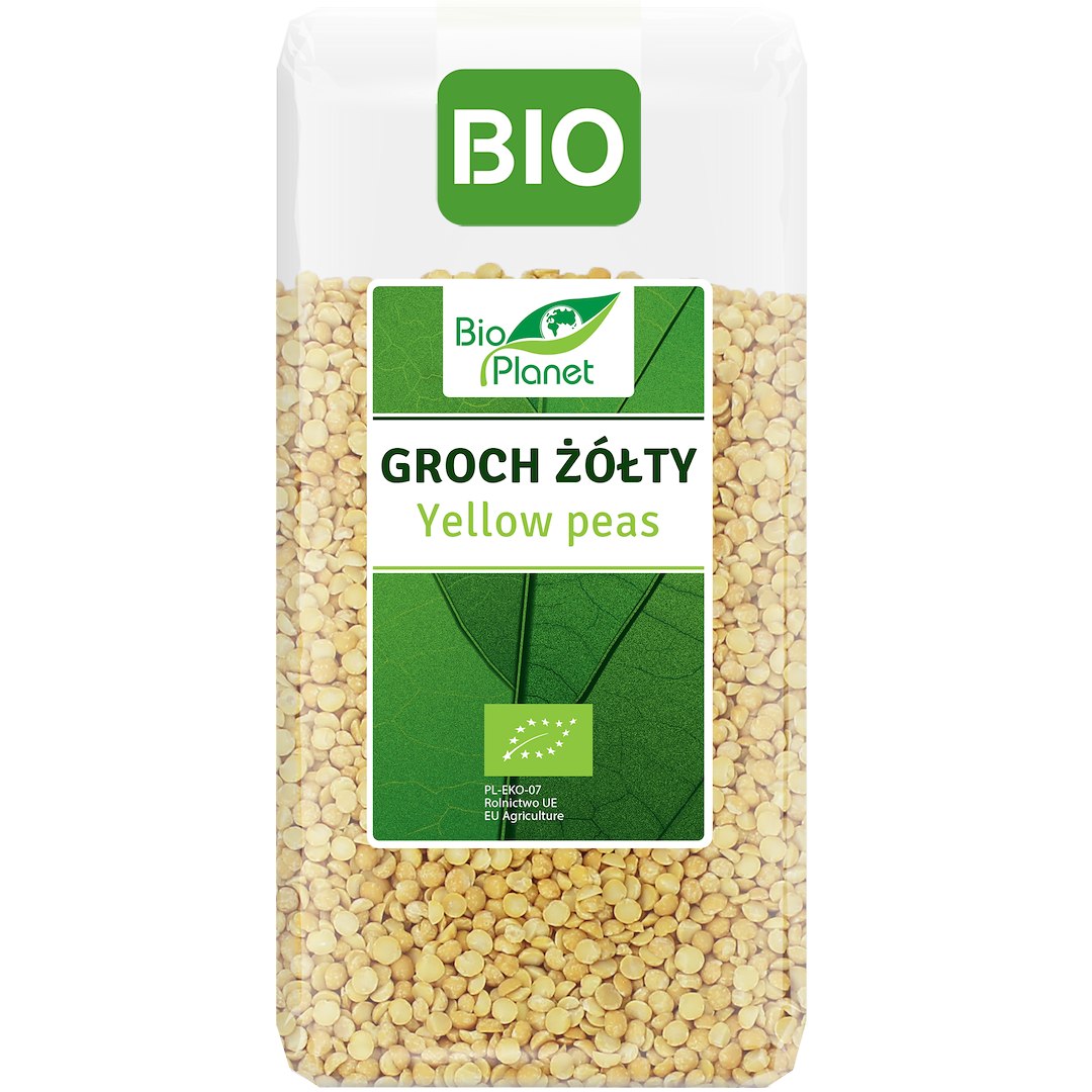 GROCH ŻÓŁTY BIO 400 g - BIO PLANET