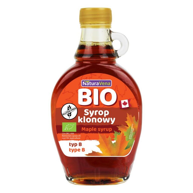 SYROP KLONOWY B BEZGLUTENOWY BIO 330 g (250 ml) - NATURAVENA
