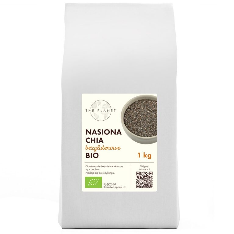 CHIA NASIONA BEZGLUTENOWE BIO 1 kg - THE PLANET