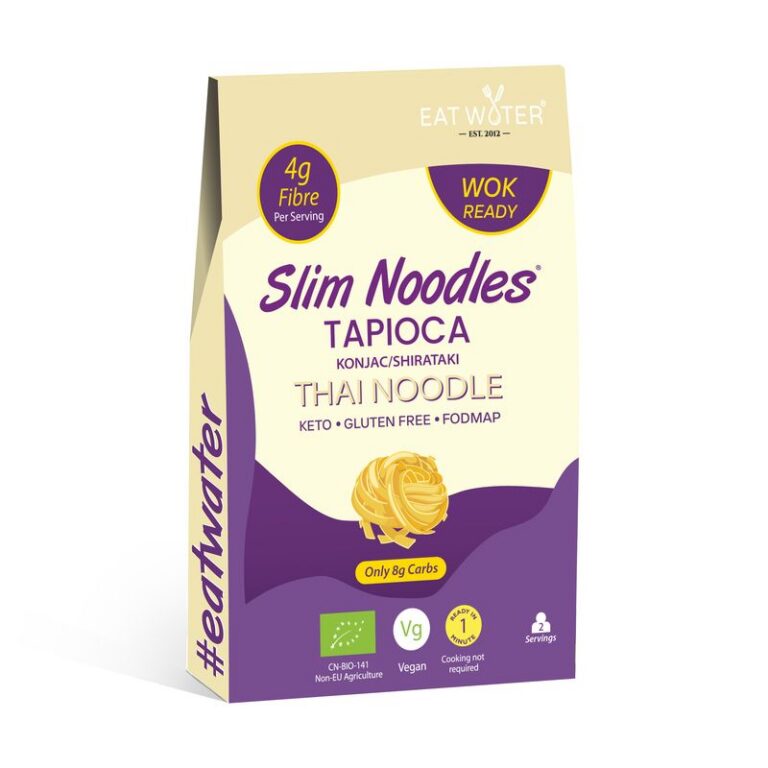MAKARON (Z TAPIOKI I KONJAC) NOODLE BEZGLUTENOWY BIO 200 g - SLIM (EAT WATER)