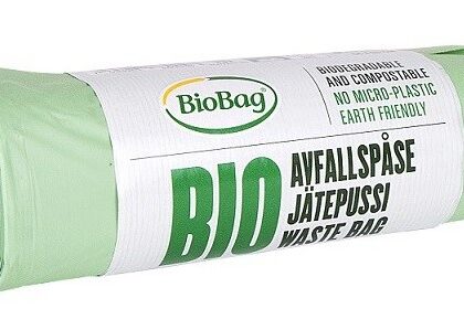WORKI NA ODPADY BIO I ZMIESZANE 35 L 20 szt. (KOMPOSTOWALNE I BIODEGRADOWALNE)  - BIOBAG