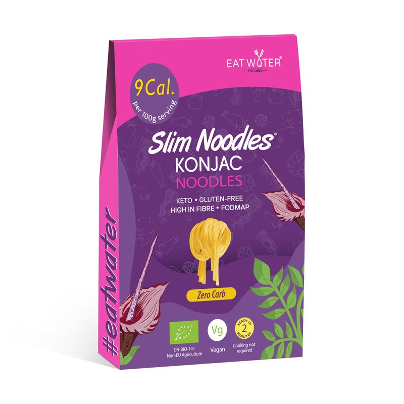 MAKARON (KONJAC) NOODLE BEZGLUTENOWY BIO 270 g (200 g) - SLIM (EAT WATER)