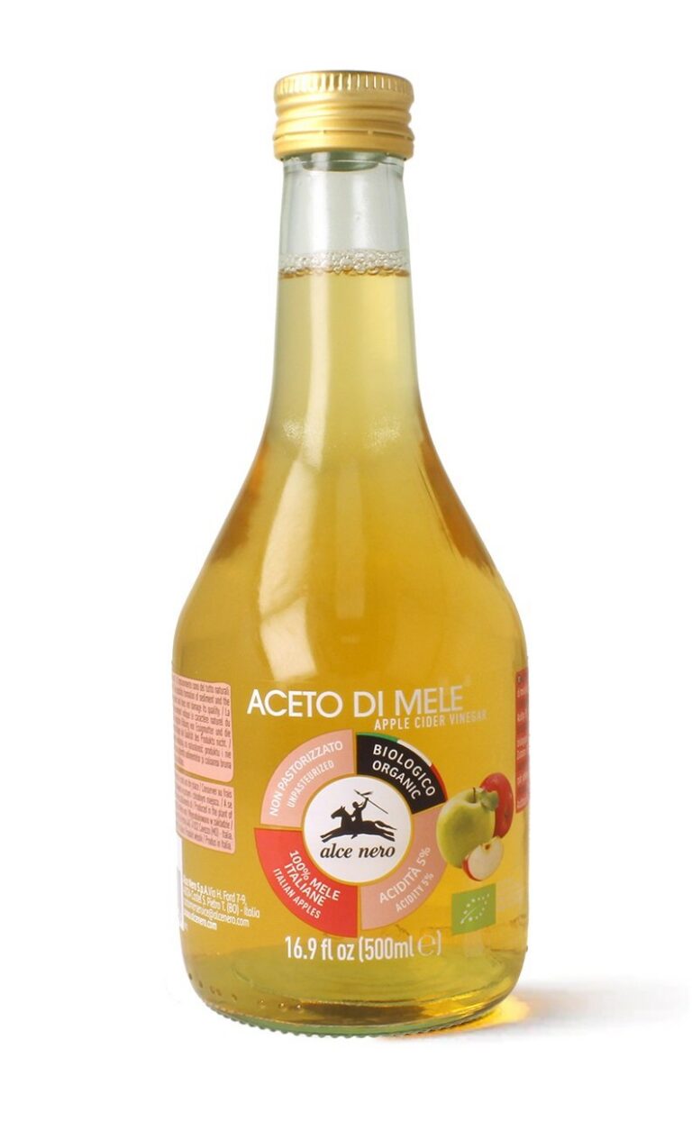 OCET JABŁKOWY 5 % FILTROWANY BIO 500 ml - ALCE NERO