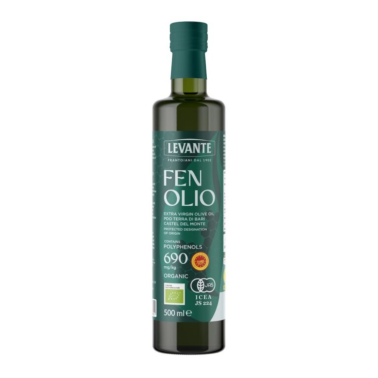 OLIWA Z OLIWEK EXTRA VIRGIN WYSOKOPOLIFENOLOWA FENOLIO PDO TERRA DI BARI CASTEL DEL MONTE BIO 500 ml - LEVANTE