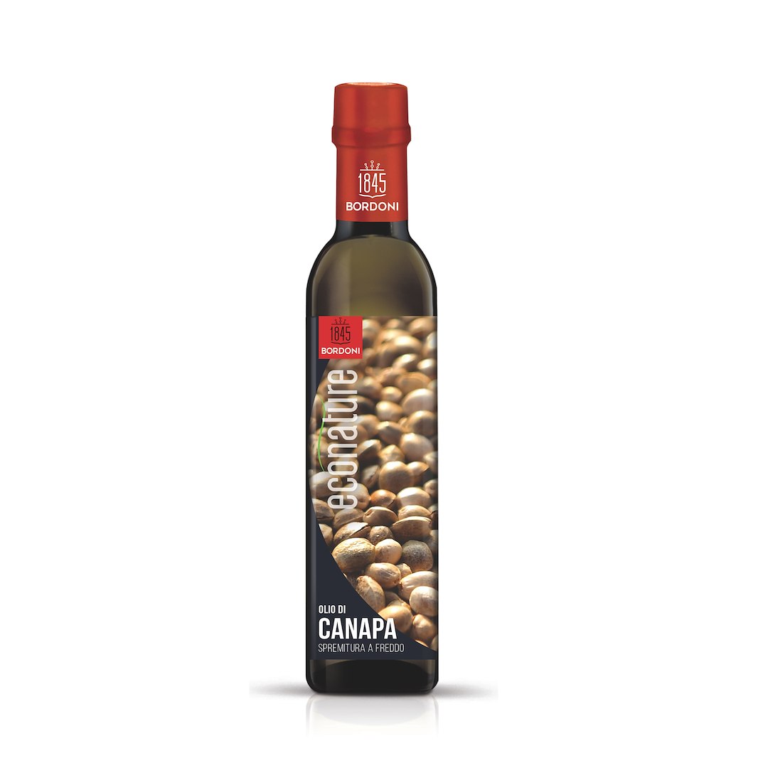 OLEJ KONOPNY TŁOCZONY NA ZIMNO BIO 250 ml - BORDONI (ECONATURE)