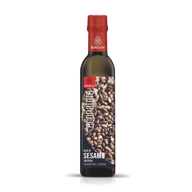 OLEJ SEZAMOWY (Z PRAŻONYCH NASION) TŁOCZONY NA ZIMNO BIO 250 ml - BORDONI (ECONATURE)