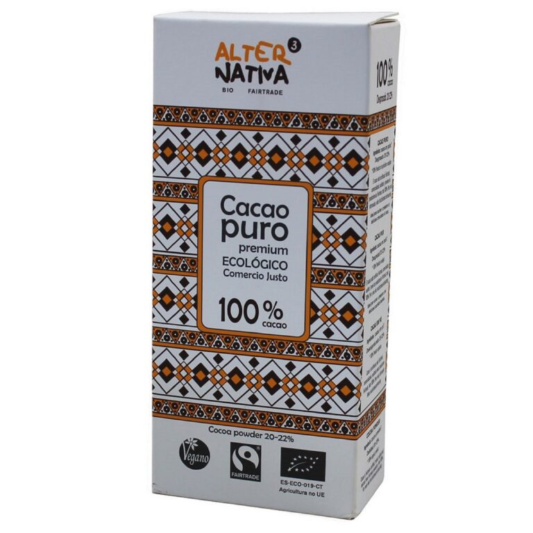 KAKAO W PROSZKU FAIR TRADE BEZGLUTENOWE BIO 150 g - ALTERNATIVA3