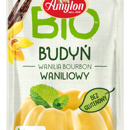 BUDYŃ WANILIOWY BEZGLUTENOWY BIO 40 g - AMYLON