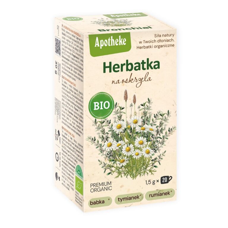 HERBATKA NA OSKRZELA Z TYMIANKIEM BIO (20 x 1,5 g) 30 g - APOTHEKE