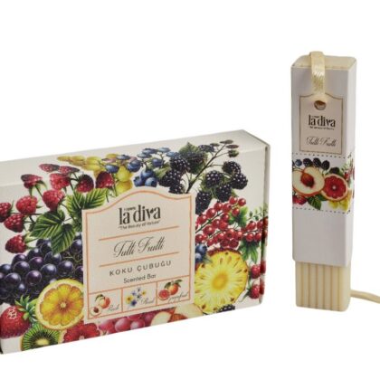 ZAWIESZKA ZAPACHOWA MYDLANA TUTTI FRUTTI (3 szt.) 165 g - LA DIVA
