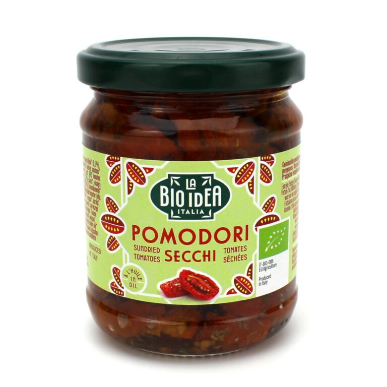 POMIDORY SUSZONE W OLEJU BIO 190 g - LA BIO IDEA
