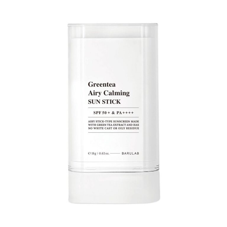 KREM PRZECIWSŁONECZNY KOREAŃSKI W SZTYFCIE ZIELONA HERBATA SPF 50+ 18 g - BARULAB (PRODUKT SEZONOWY)